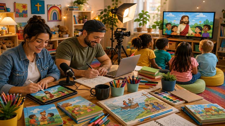 Creating Content That Points Children To Christ