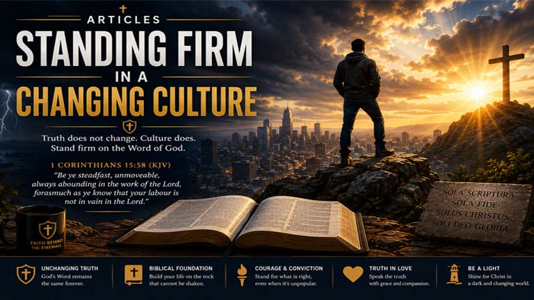 Standing Firm in a Changing Culture